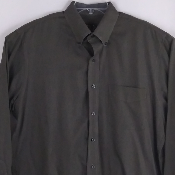 Jos. A. Bank green button up shirt men size L - Picture 3 of 4
